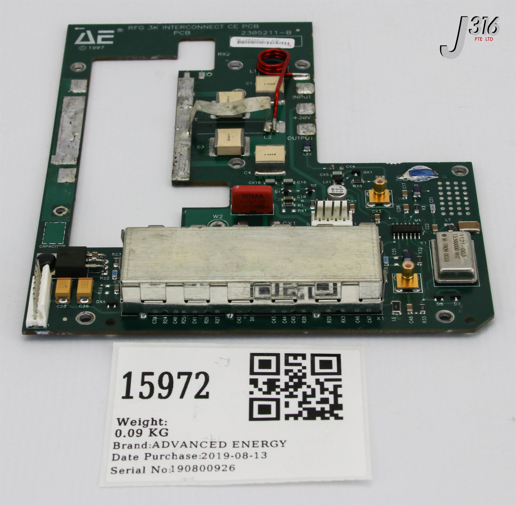 15972 ADVANCED ENERGY PCB, RFG 3K INTERCONNECT CE 2305211-B | eBay